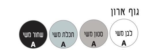 ארון אמבטיה תלוי אפוקסי דגם אלברטה 55 סמ