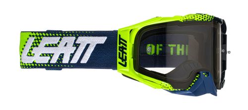 משקפי אבק ליט כחול / ליים -  LEATT VELOCITY 6.5