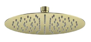 ראש טוש עגול למקלחת 25 ס"מ זהב מט 106YB סיוון אופיר