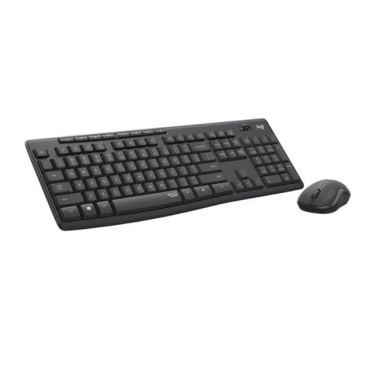 סט מקלדת ועכבר אלחוטיים Logitech MK295 Silent