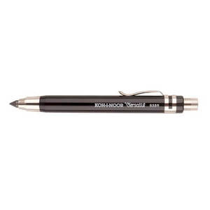 עפרון מכני 5.6ממ קצר עם תופסן KOH-I-NOOR