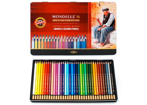 סט 36 עפרונות Mondeluz KOH-I-NOOR