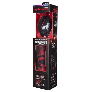 סט עכבר ופד - G928 מבית Marvo Scorpion