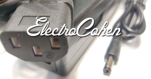 שנאי שולחני ספק כוח טרנספורמטור 12V 8A (בעל תו תקן) פלוס פנימי חיבור חשמל 