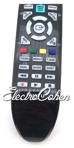 שלט תואם רחוק אוניברסלי לטלוויזיות סמסונג samsung דגם BN59-00682A
