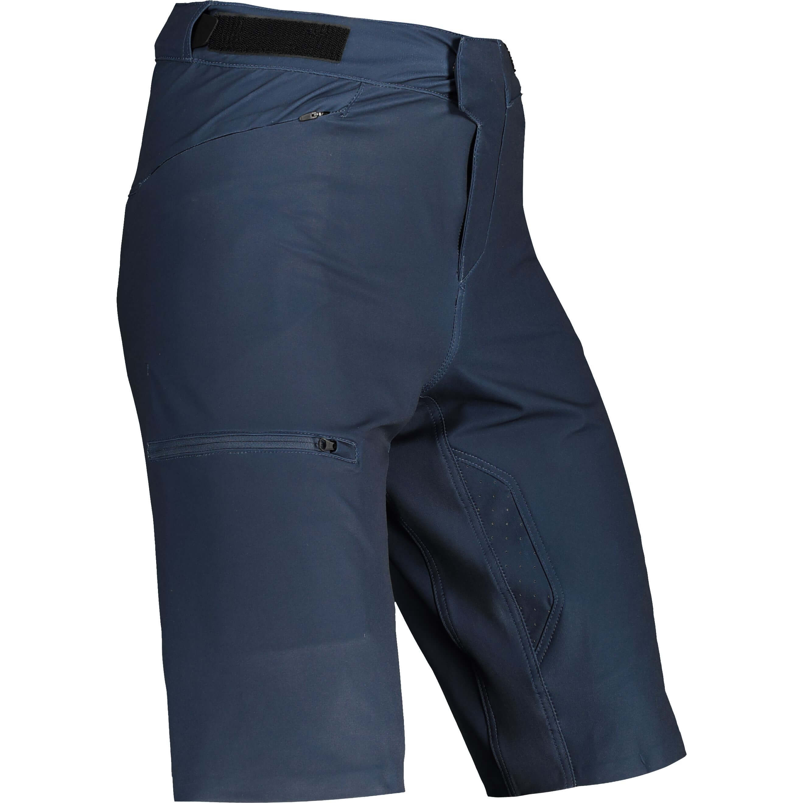 מכנס רכיבה קצר ליט כחול - LEATT SHORTS MTB 1.0 ONYX