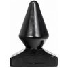 פלאג אנאלי שחור באורך של כ- 18.5 ס"מ All Black  אהבה ותשוקה