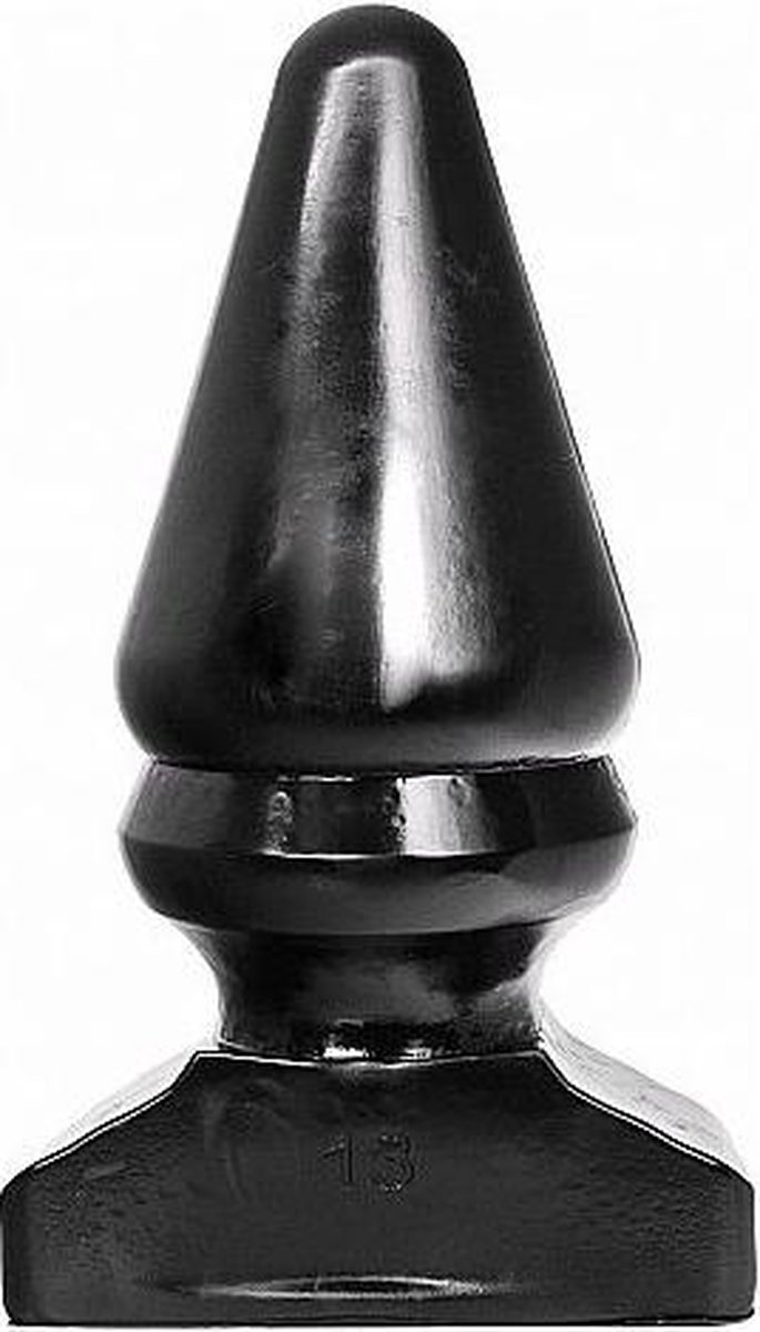 פלאג אנאלי שחור באורך כולל של כ- 28.5 ס"מ All Black 