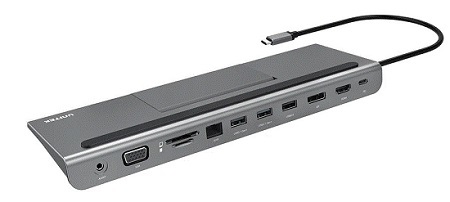 תחנת עגינה למחשב נייד Unitek Uhab 11+ D1022A