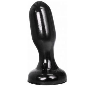 פלאג אנאלי שחור באורך של 19.5 ס"מ All Black אהבה ותשוקה
