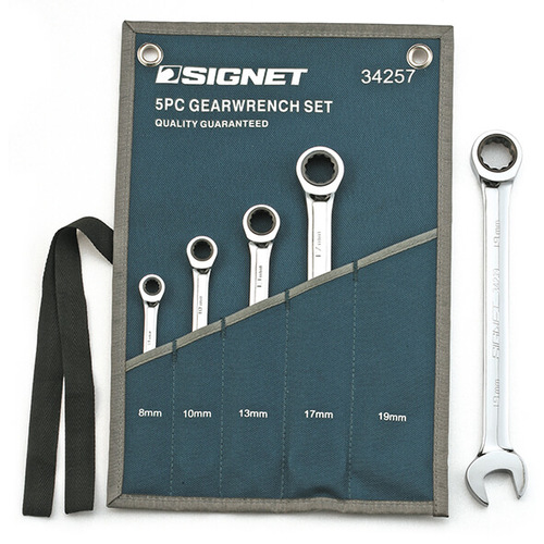 סט רינג פתוח רצט 5 יח ממ בנרתיק SIGNET