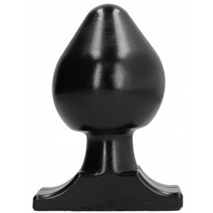 פלאג אנאלי שחור באורך כולל של 19 ס"מ All Black אהבה ותשוקה