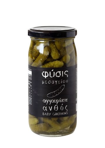 מלפפוני קורנישון בחומץ