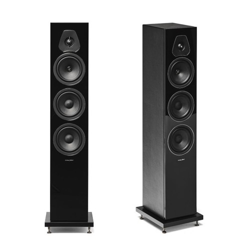זוג רמקולים רצפתיים Sonus Faber Lumina III מטרייד אין, צבע שחור בלבד