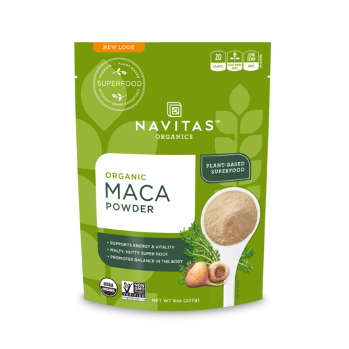 אבקת מאקה אורגנית 227 גרם  NAVITAS ORGANICS