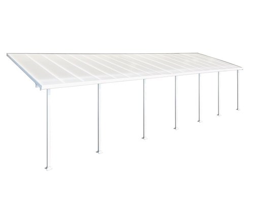 פרגולה אלומיניום Feria לבנה 3X10.4 | מק