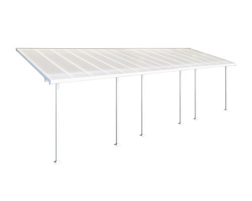 פרגולה אלומיניום Feria לבנה 3X9.7 | מק