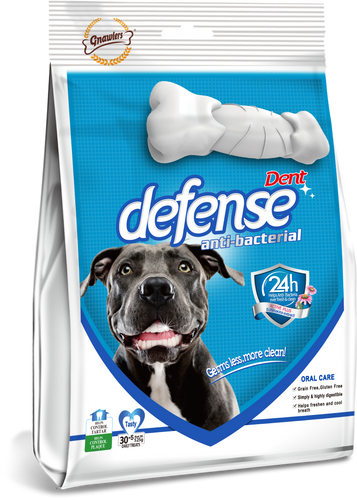 חטיפים לכלב Gnawler Defense 525 גרם חטיף לחיזוק מערכת החיסון