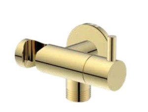 ברז ניתוק למתיזן בידה זהב מבריק D15G סיוון אופיר