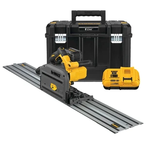 מסור עגול "6.5 יורד 54V + מסילה דגם DCS520T2R מבית DEWALT