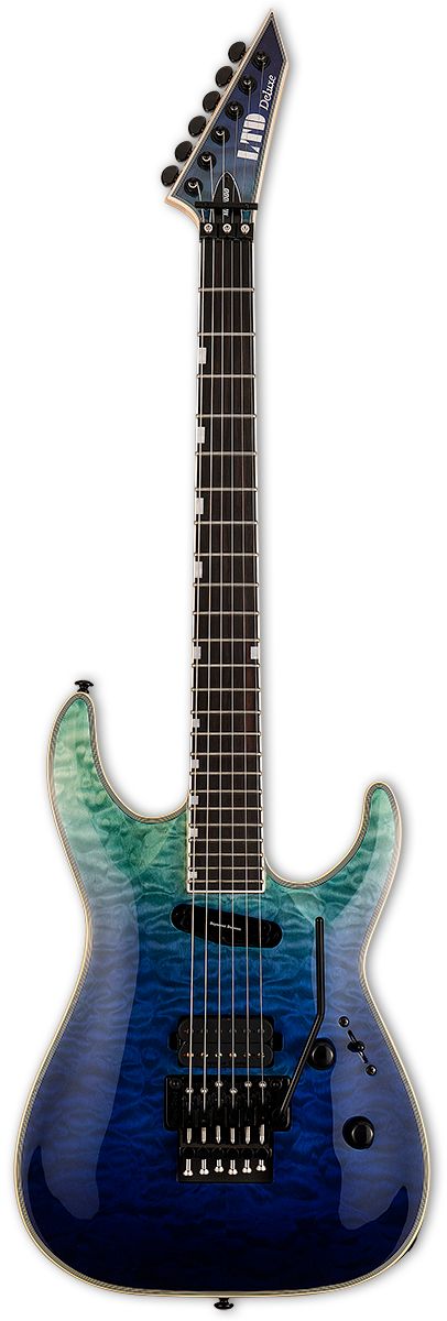 גיטרה חשמלית ESP LTD MH-1000 QM VSHFD