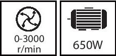 מסור אנכי ג'קסו 650 וואט