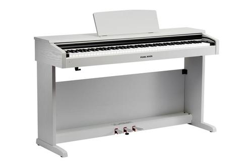 פסנתר חשמלי רהיט F-33 בצבע לבן מבית Pearl River  