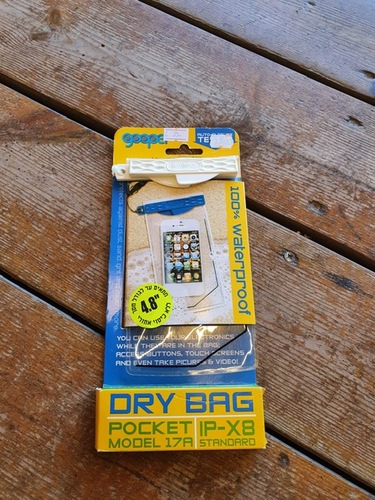 שקית אטומה Drybag Pocket Gooper גודל 4.8 אינץ''
