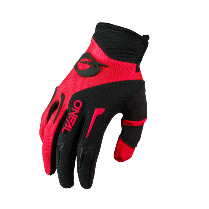 כפפות רכיבה אוניל אלמנט שחור / אדום ONEAL ELEMENT GLOVES