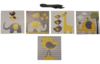 שרשראות דגלים לקישוט לחדר ילדים
