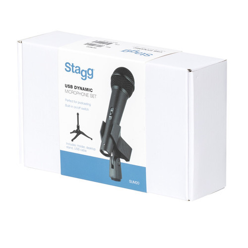 SUM20 מיקרופון USB דינאמי מבית Stagg