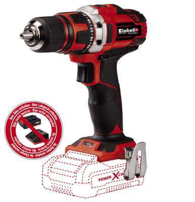 מברגת גיר  Einhell TE CD 18 LI-I קלת משקל מקצועית 