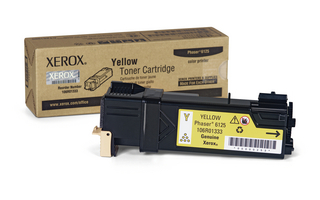 טונר מקורי צהוב XEROX  6125  106R01337