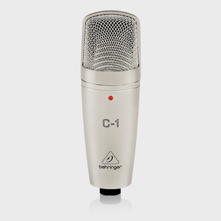 חבילת סטודיו כרטיס קול + מיק + אוזניות BEHRINGER U-PHORIA
