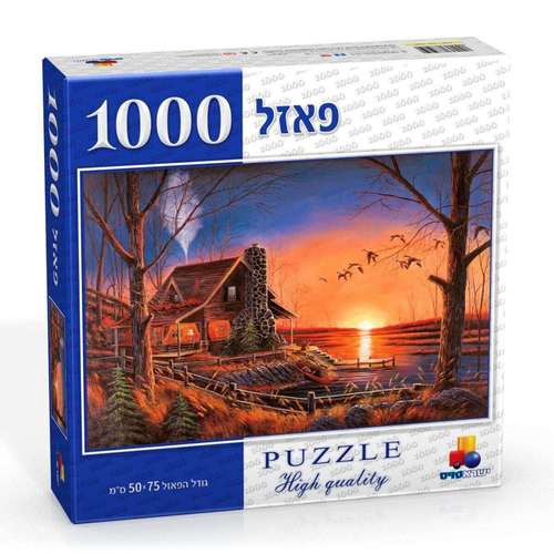 פאזל 1000 חלקים - שקיעה 