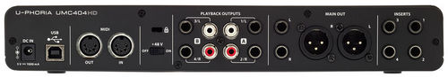 כרטיס קול - U-PHORIA UMC404HD BEHRINGER