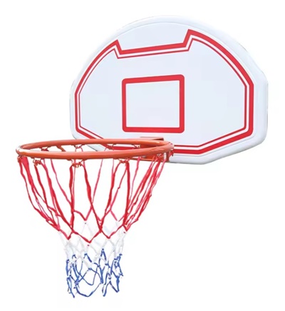 לוח סל לקיר כולל טבעת ורשת 90X60 ס"מ דגם DUNK M006