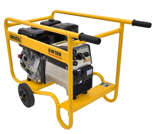 רתכת גנרטור מנוע בנזין GW190AC, שטל