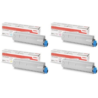 טונר שחור למדפסת לייזר A3 צבעונית OKI C824