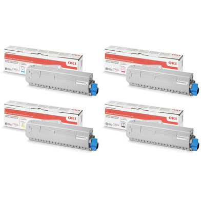 טונר שחור למדפסת לייזר A3 צבעונית OKI C824