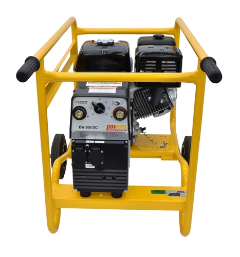 רתכת גנרטור GW200DC-S עם התנעה חשמלית, מנוע בנזין, שטל