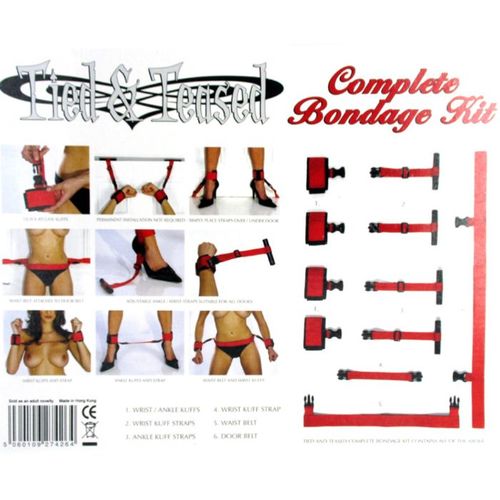 סט סאדו מושלם לקשירה Complete Bondage Kit