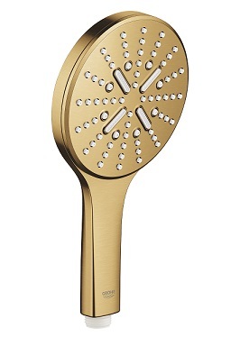 מזלף 3 מצבים זהב מוברש Grohe סדרת Rainshower SmartActive 26574GN0 גרואה יבואן רשמי