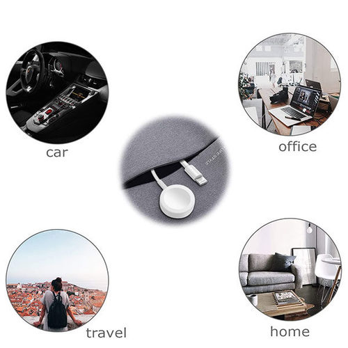 כבל טעינה משולב 2 ב-1 – חיבור לאייפון וחיבור ל-Apple Watch