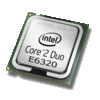מעבד Intel Core 2 Duo Processor E6320 4M 1.86 GHz SLA4U