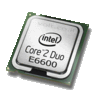מעבד Intel Core 2 Duo Processor E6600 4M 2.4 GHz SL9SA
