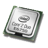 מעבד Intel Core 2 Duo Processor E6750 4M 2.66 GHz SLA9V