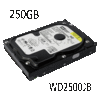 כונן קשיח HDD למחשב נייח 3.5" 250GB 7200RPM PATA IDE WD2500JB