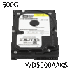 כונן קשיח HDD למחשב נייח 3.5" 500GB 7200RPM SATA WD5000AAKS
