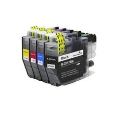 סט 4 ראשי דיו תואמים LC3219XL BROTHER 
